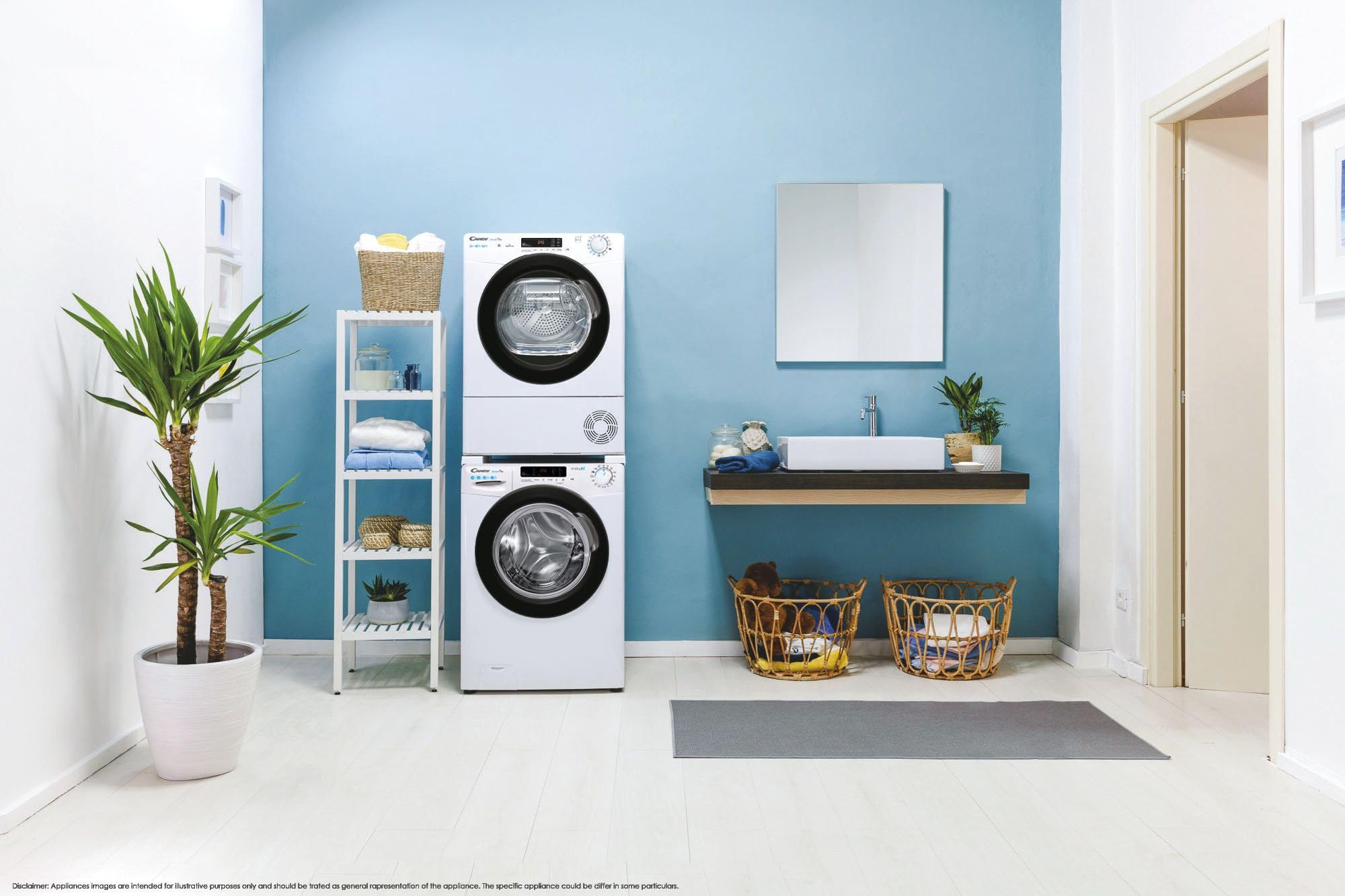 CANDY CSOEH10A2DBEX-47 – Sèche-linge Pompe à Chaleur classe E