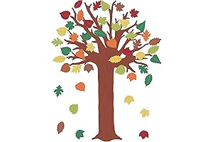 78 Pieces Tree Bulletin Board Set