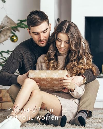 Miniatura 7 de Mantveil Velo de capilla de encaje infinito velos de mantilla de inspiración vintage tradicional para iglesia católica latina masiva cubierta de