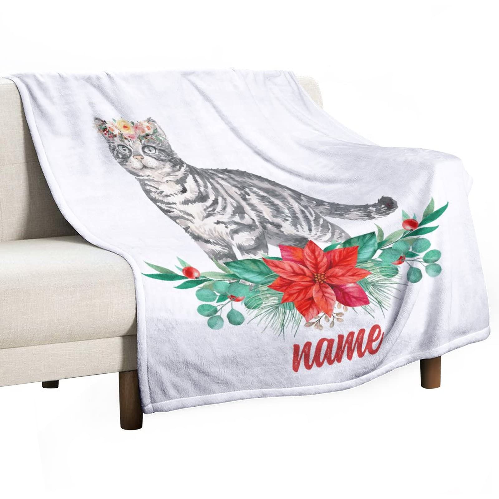 Couverture en flanelle douce pour soirées cocooning sur le canapé