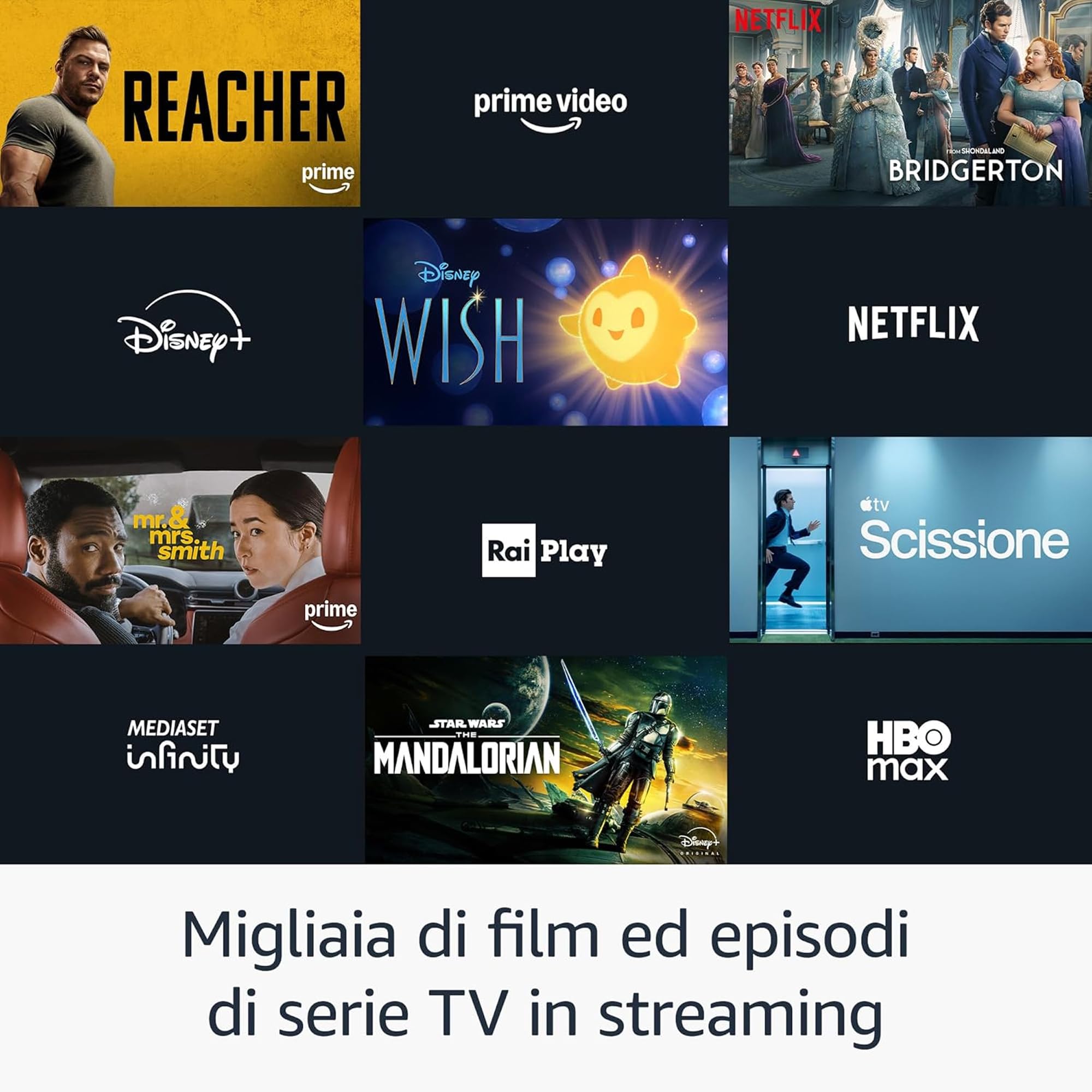 Amazon Fire TV Stick 4K Plus con Amazon - Adattatore Ethernet