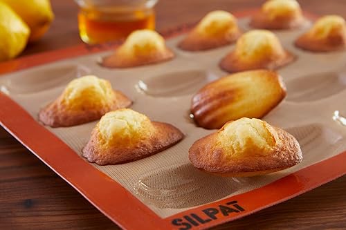 Miniatura 52 de Silpat Los moldes originales para hornear Mini-Brioche Caramelo y Naranja
