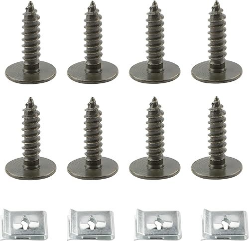 Miniatura 7 de BOXI Juego de 4 guardabarros laterales delanteros y traseros para Jeep Liberty KK 2008 2009 2010 2011 2012 Sport Utility