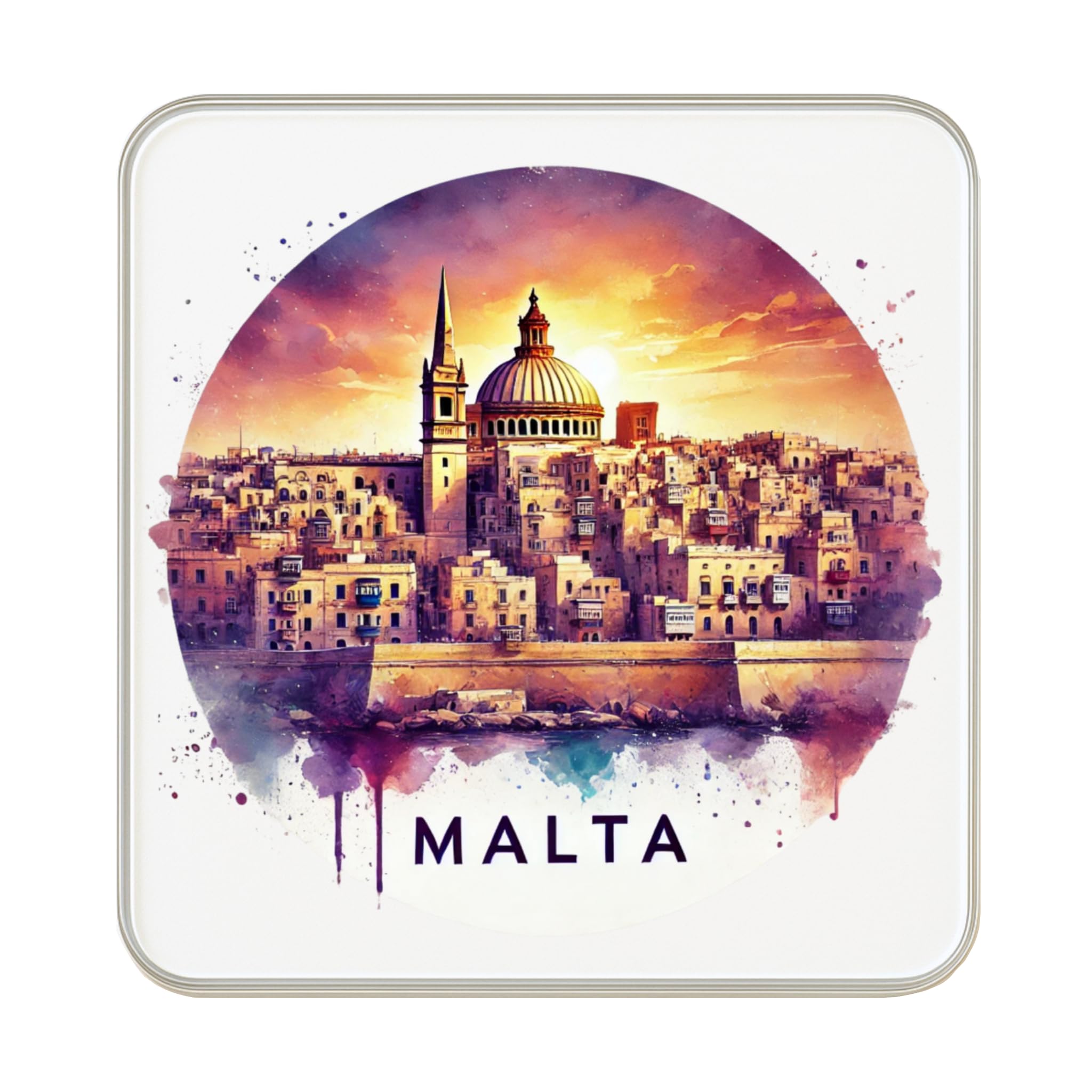 Imán para nevera de Malta para decorar tu cocina con recuerdos de tus viajes