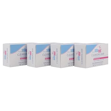 SEBAMED Ultra Mild Baby Cleansing Bars with Vitamins and Amino Acids Dermatologist Recommended Cleanser 3.5 Ounces (100g)