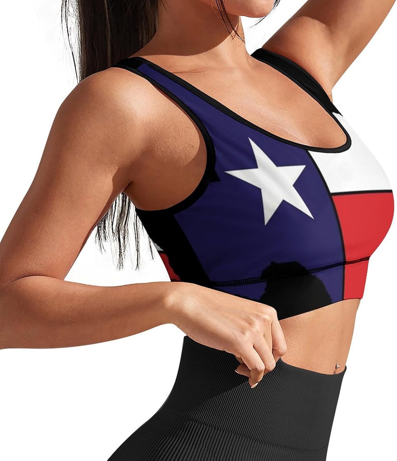 Sports Bras for Women with Removable Pads Yoga Crop Tank Tops Fitness Exercise Workout Running Top