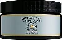 Vista 26 de Retique It Kit de acabado para encimera de madera – Vaya más allá de la imitación de madera con imprimación base de madera líquida y tintura en gel