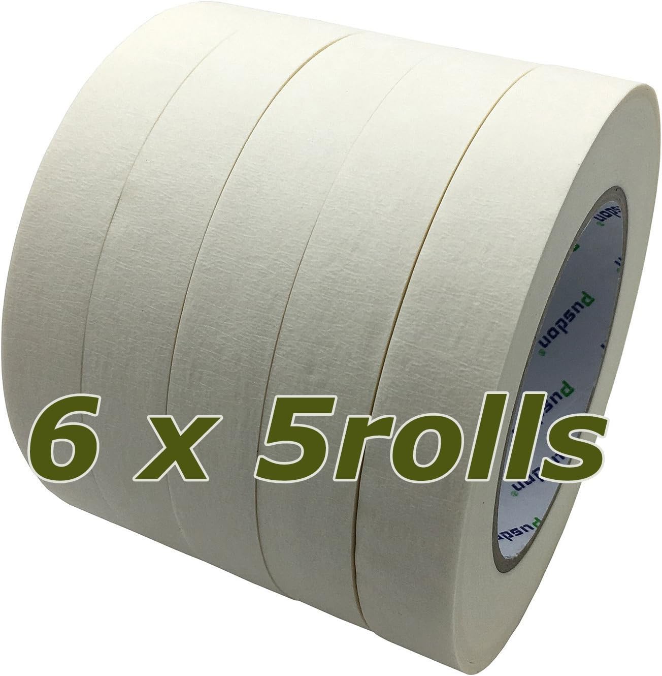 Crazy Clearance Pusdon Masking Tape White 30 Rolls, 6 Pack, Each Roll 3/4-Inch x 60 Yards, Ideal for School, Office, Labeling, Arts & Crafts Use Up To 40% OFF Pusdon Masking Tape White 30 Rolls, 6 Pack, Each Roll 3/4-Inch x 60 Yards, Ideal for School, Office, Labeling, Arts & Crafts Use