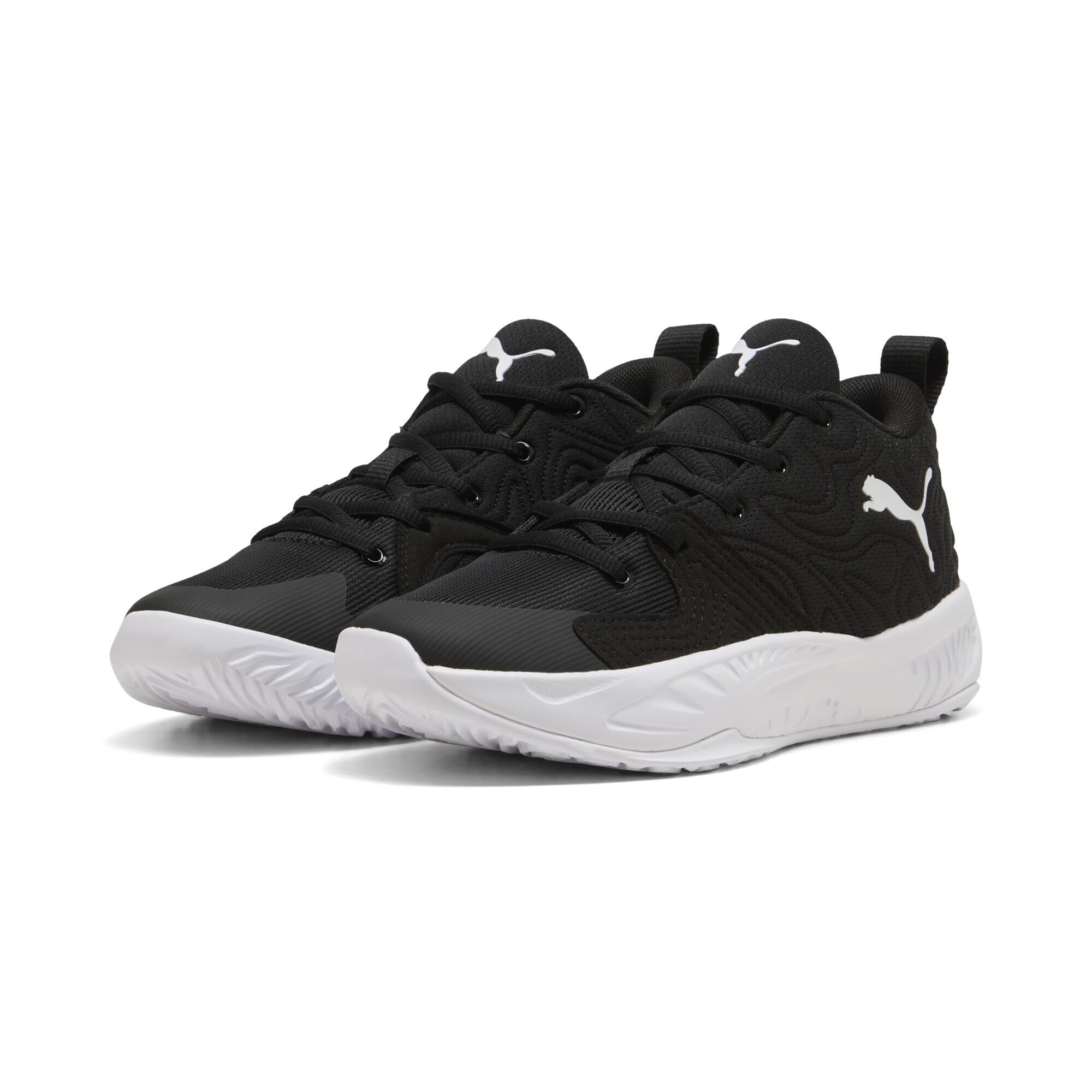 PUMA Zapatillas de Baloncesto Court Pro 3 Mid Niños