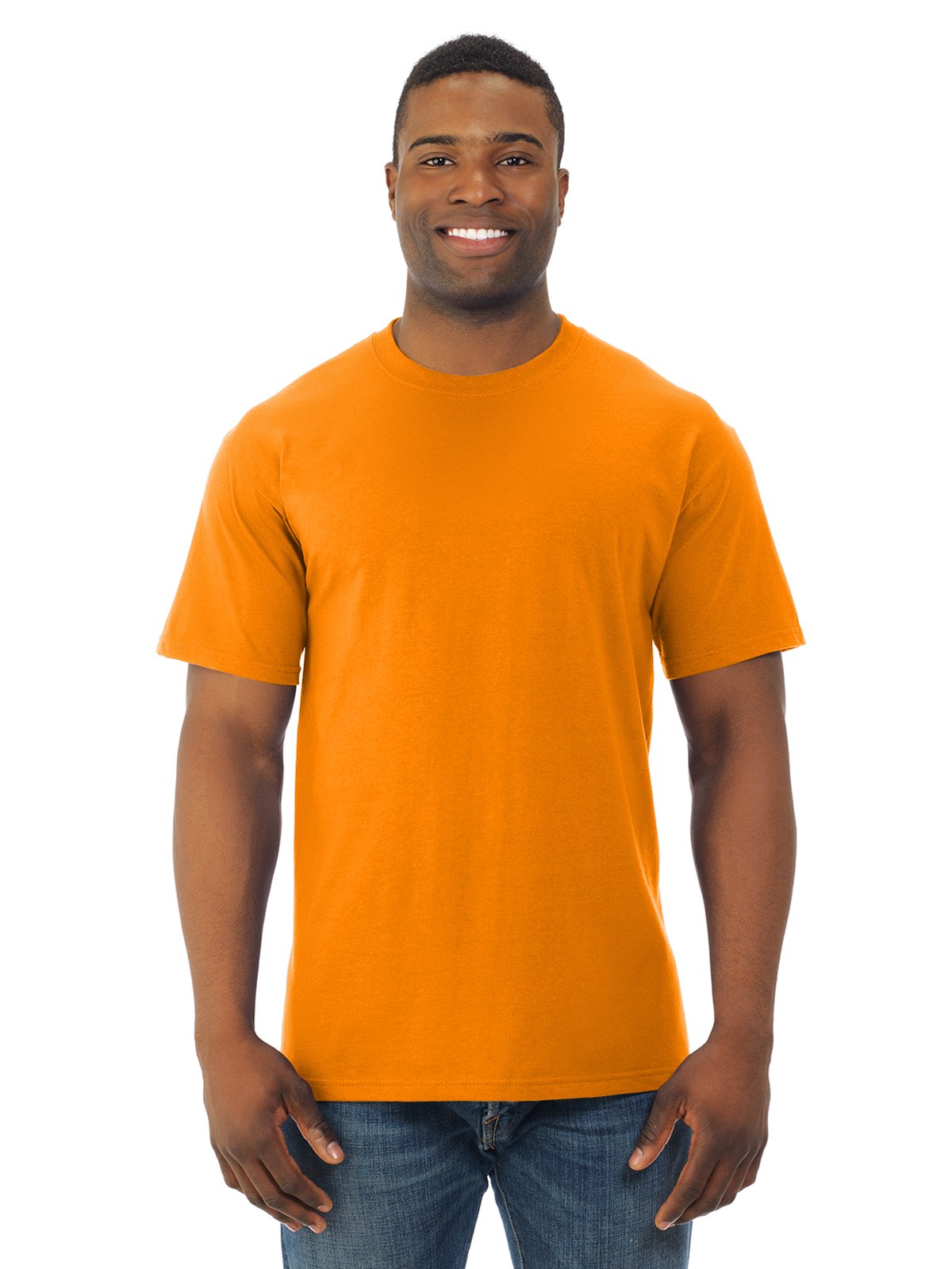 Fruit Of The Loom Men's Tennessee Orange 5 Oz. 100% Heavy Cotton Hd T-Shirt(3931)-L-3Pk