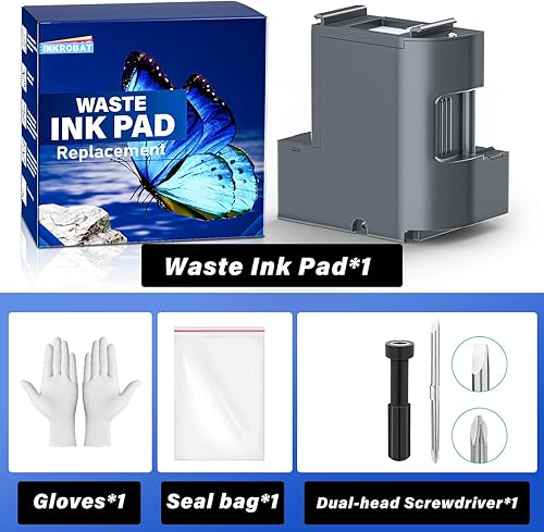 Miniatura 5 de Reemplazo de almohadilla de tinta residual con software de reinicio para impresora Ecotank ET-2850 ET-2760 ET-2750 ET-2700 ET2850 ET2760 ET2750