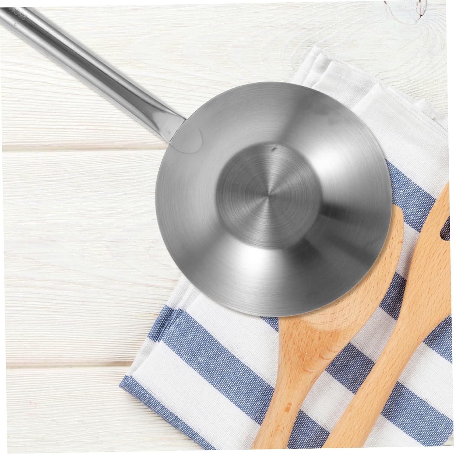 Extra Long Ladle Large Soup Ladle Stainless Steel Water Bailer Multi-use Kitchen Utensil Comfortable to Hold Handle