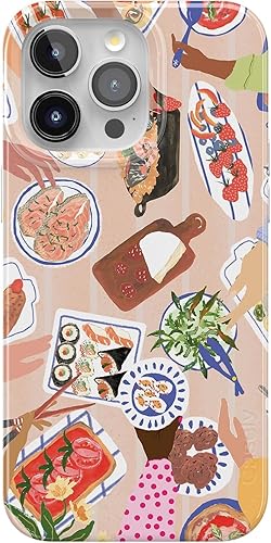 Vista 27 de Funda Casely para iPhone 15 Pro Viva La Vida Funda de Collage de Frida Kahlo Compatible con MagSafe y Botón de Acción Frida Kahlo Viva La