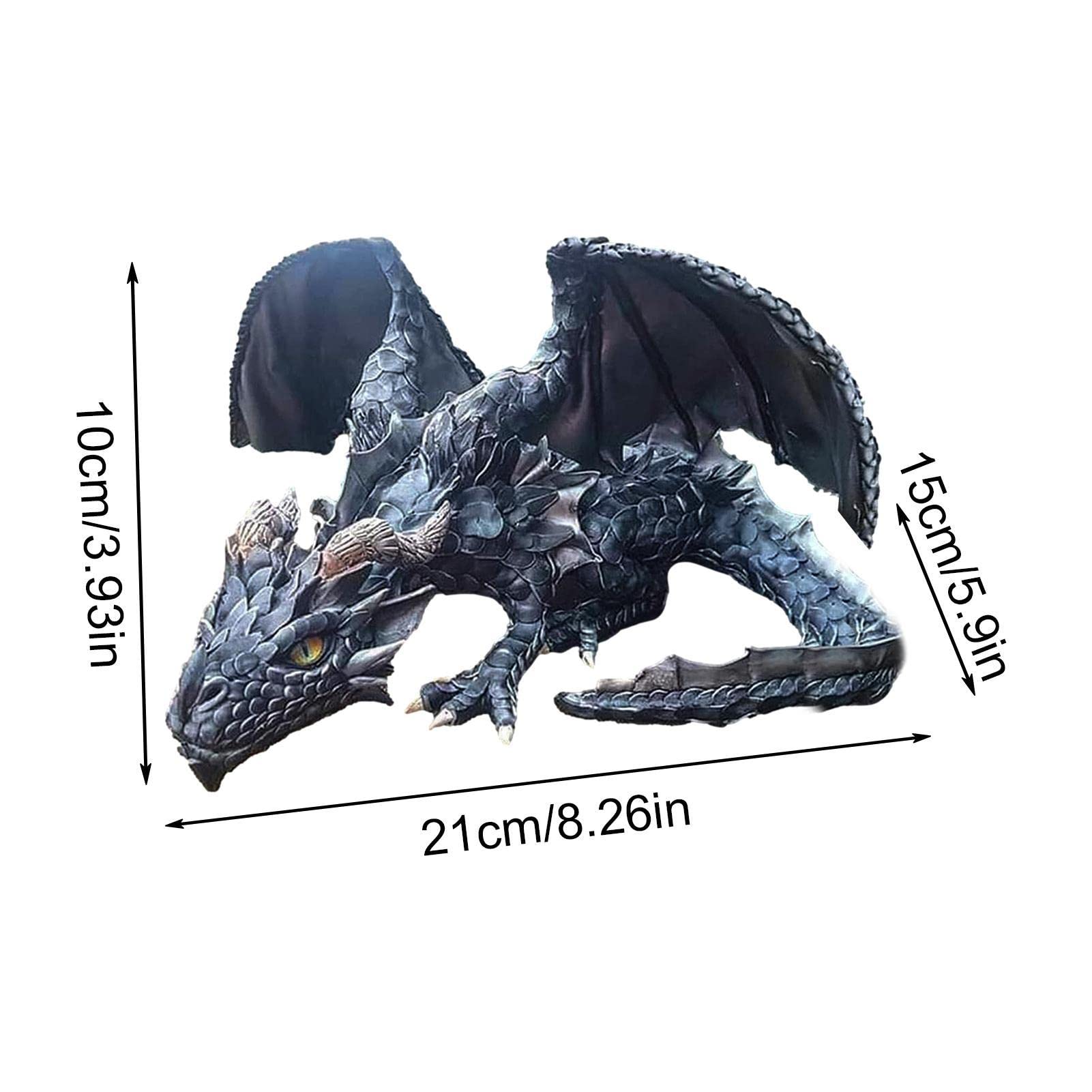 Amazon.co.jp: ドラゴンの彫刻 - 大きなドラゴン ヤードの彫刻