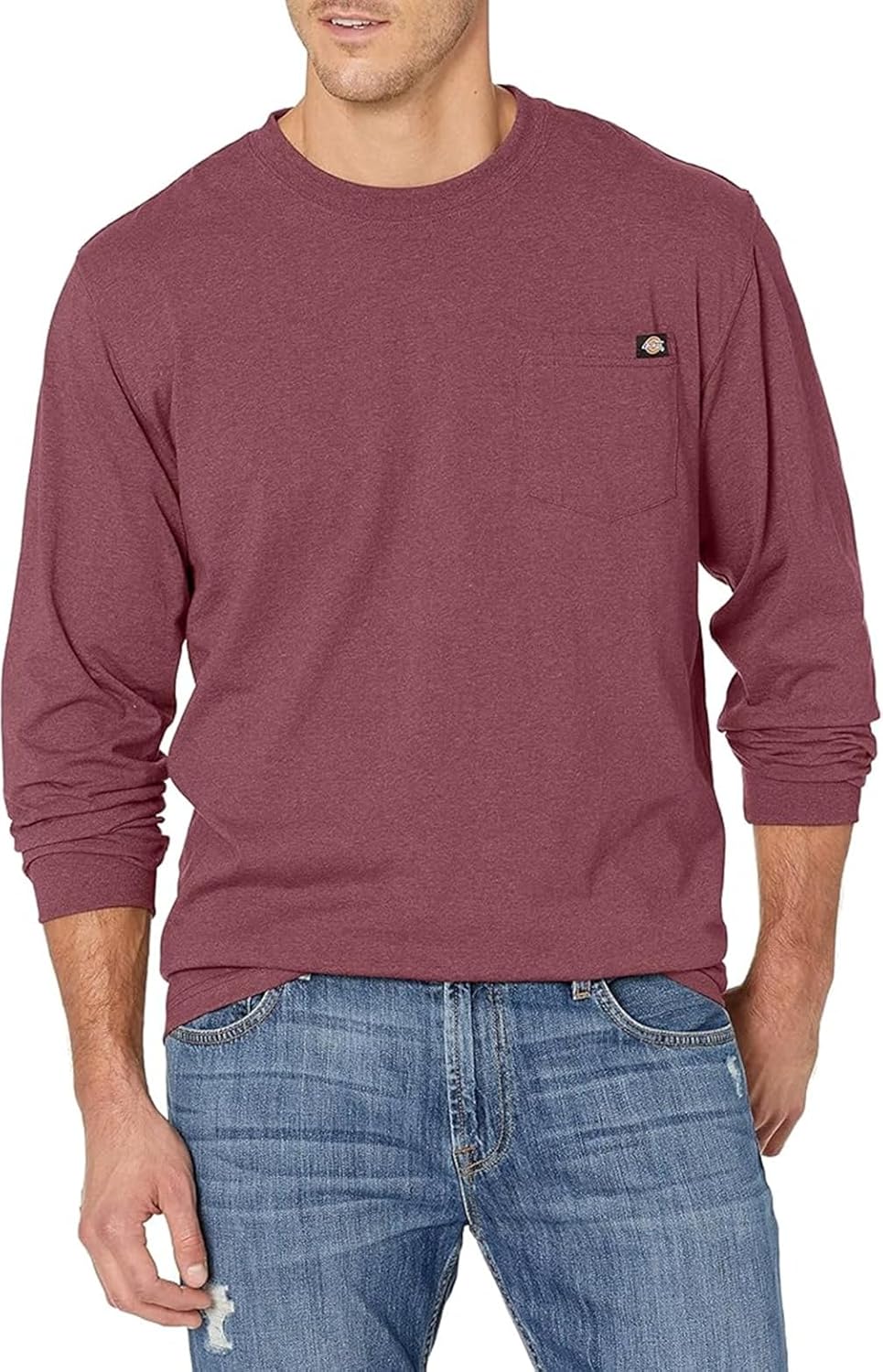 Burgundy Single Dye Heather