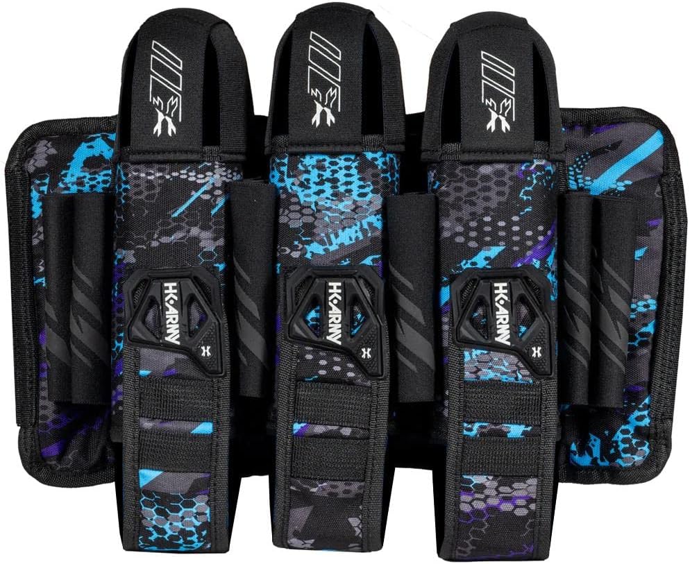 HK Army 3+2 Eject Paintball Harness Pod Pack - Poison