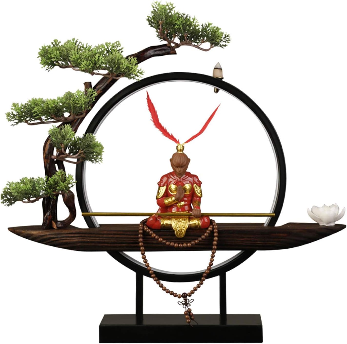 18.9" Bonsai Tree Lights LED for Indoor Use Tabletop Tree Light Faux