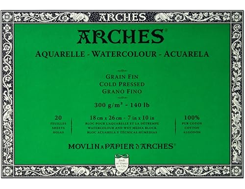 Top 5 Best Arches Cold Press Watercolor Paper for Artists in 2024