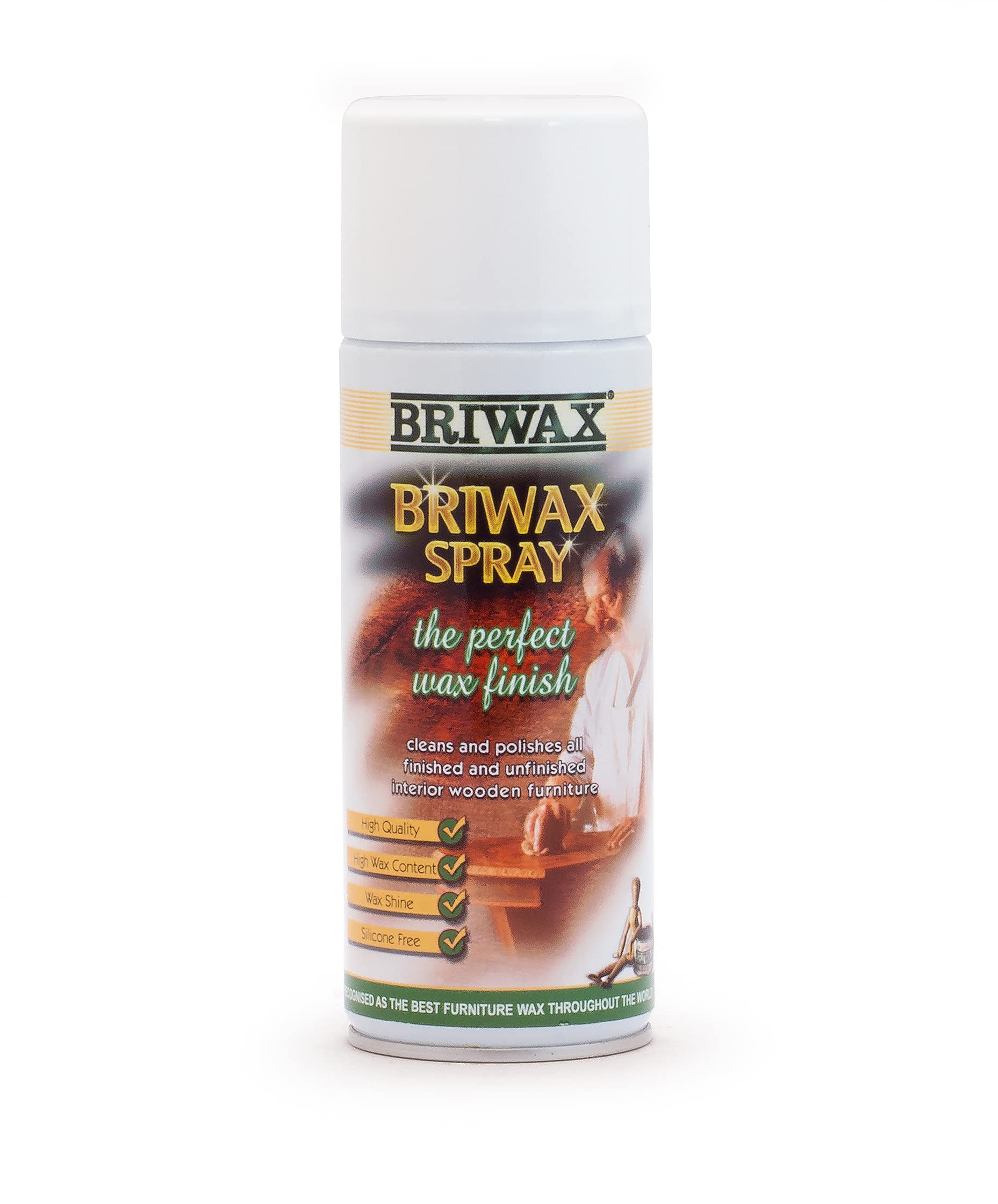 Briwax Spray Wax 400Ml