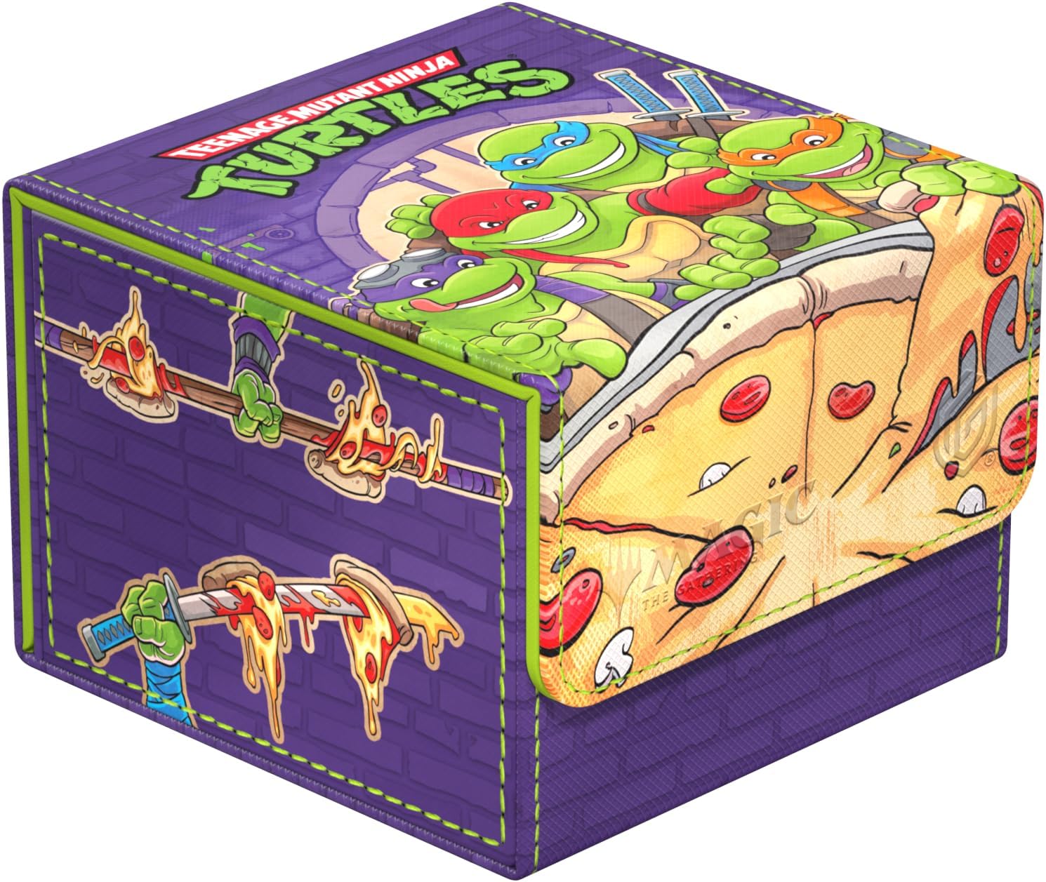 Ultimate Guard - Sidewinder 133+ Xenoskin - Magic: The Gathering Universes Beyond - Teenage Mutant Ninja Turtles - Pizza Box