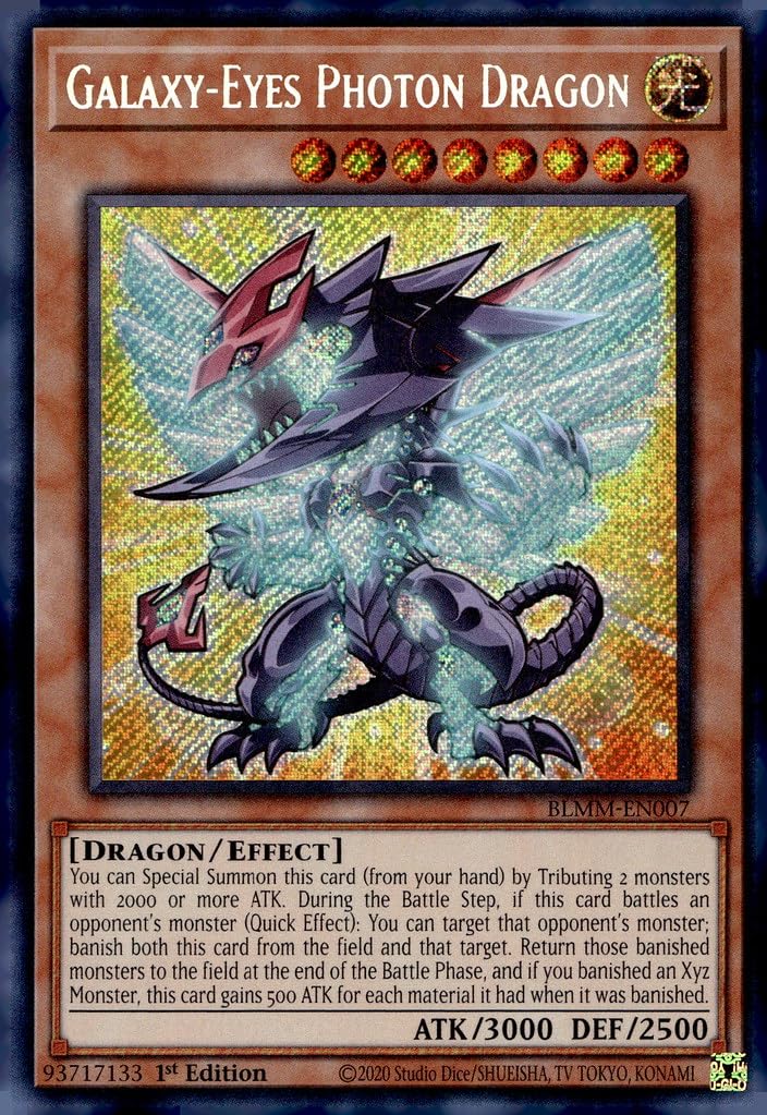 Galaxy-Eyes Photon Dragon BLMM-EN007 - Secret Rare - 1st Edition