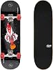 KMX Complete Skateboard for Beginners, 7-Layer Canadian Maple Double Kick Concave Deck| Aluminum Alloy Trucks | Beginner Skateboard for Boys, Girls, Kids, Teens, Adults