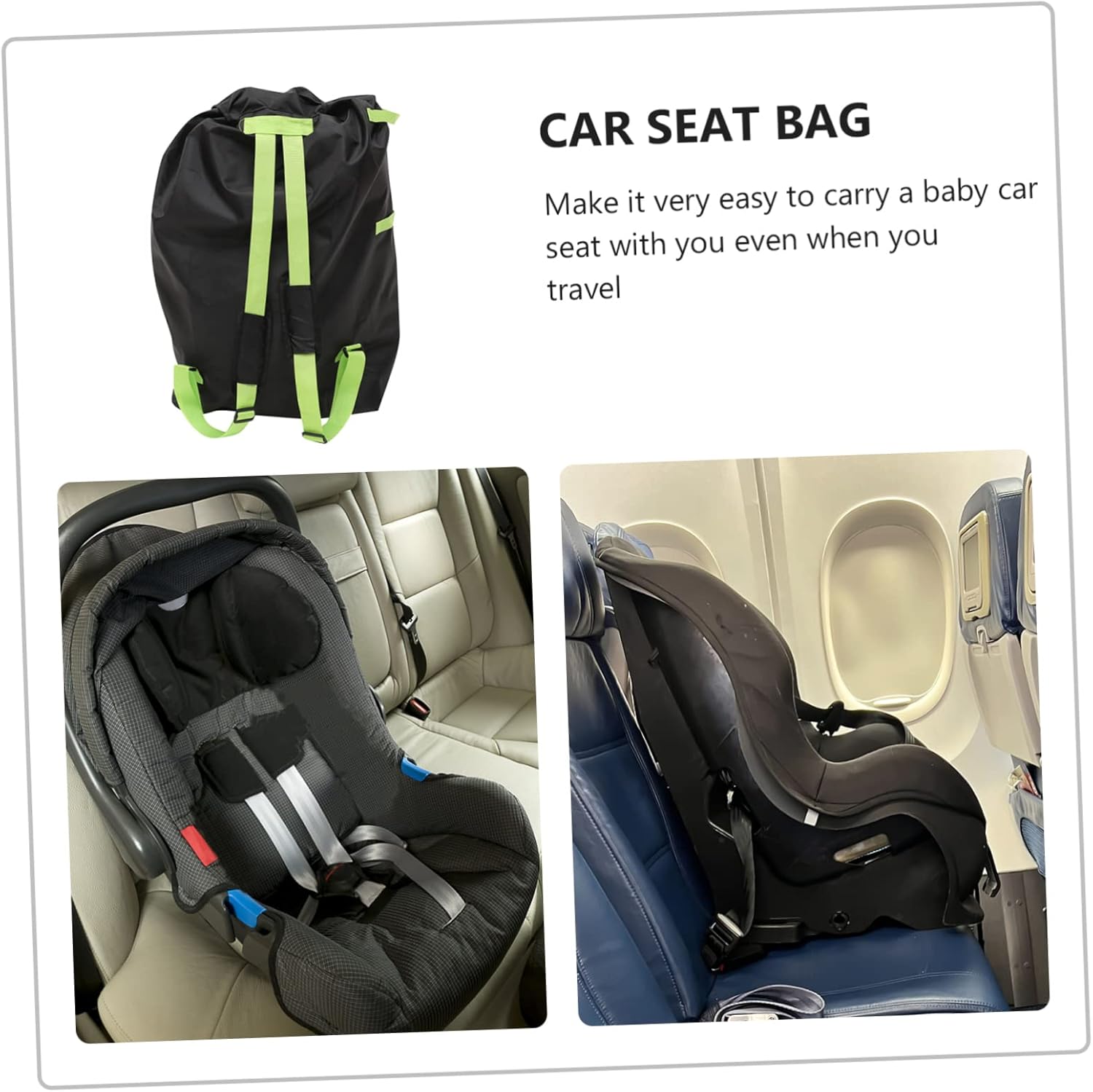 LIFKOME Double Stroller Travel Bag for Airplane Expandable Carrying Case with Backpack Straps Sturdy Waterproof Stroller Cover for Air Travel