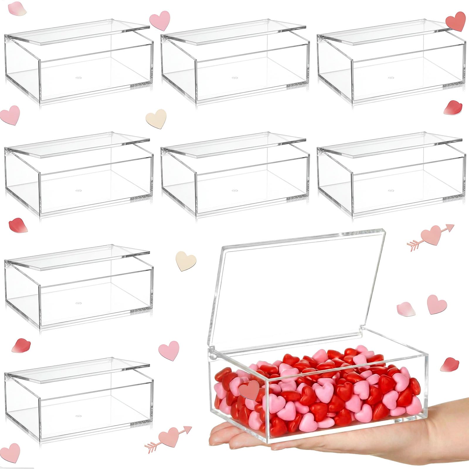Clear Acrylic Boxes - Organize Your Treasures -17