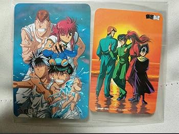 Amazon.co.jp: 96幽遊白書 カード 幽助 蔵馬 飛影 ZR1R7O65 : おもちゃ