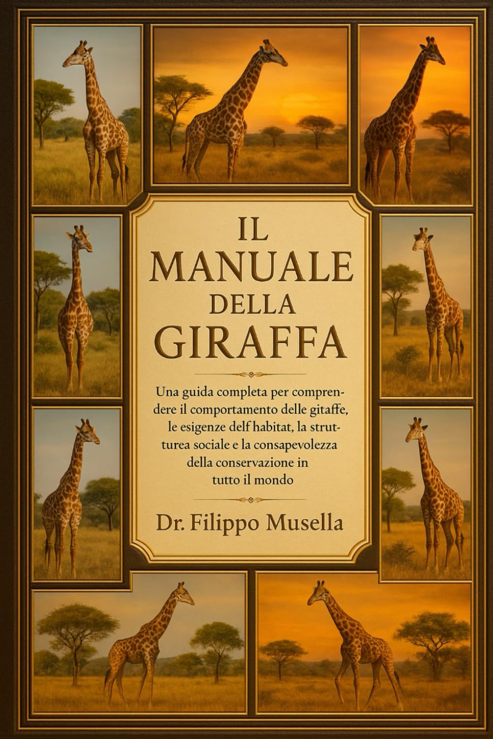IL MANUALE DELLA GIRAFFA: Una guida completa per comprendere il comportamento delle giraffe, le esigenze dell'habitat, la struttura sociale e la consapevolezza della conservazione in tutto il mondo
