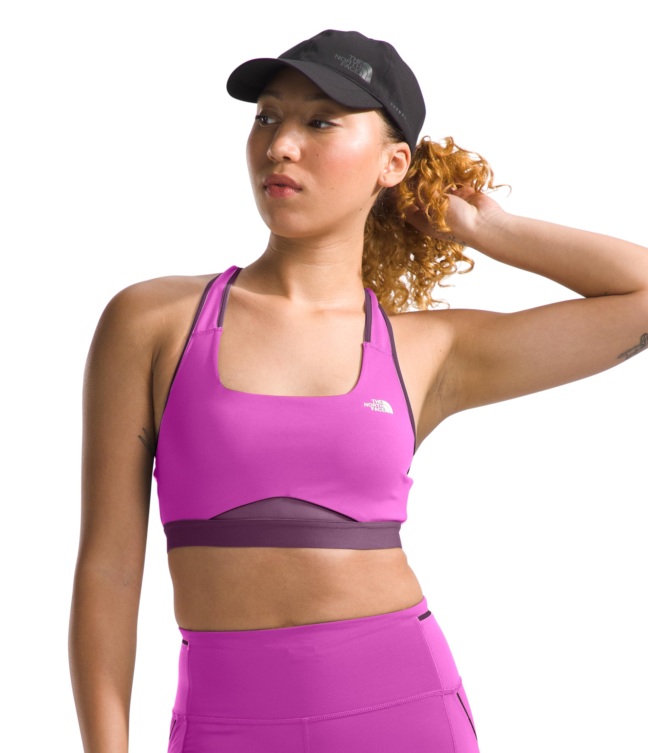 The North Face Movmynt Sports Bra Violet Crocus/Black Currant Purple L