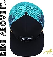 Vista 24 de Grace Folly - Gorra trucker unisex gorra de malla con cierre trasero negro (Black with Fade)