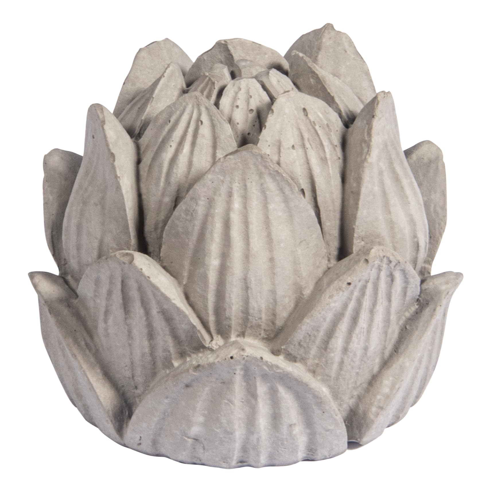 Rayher Silicone Mould for Small Lotus Blossom Design, Casting Mould for Resin, Concrete, or Plaster of Paris, Diameter 5.5cm, grey, 36147000
