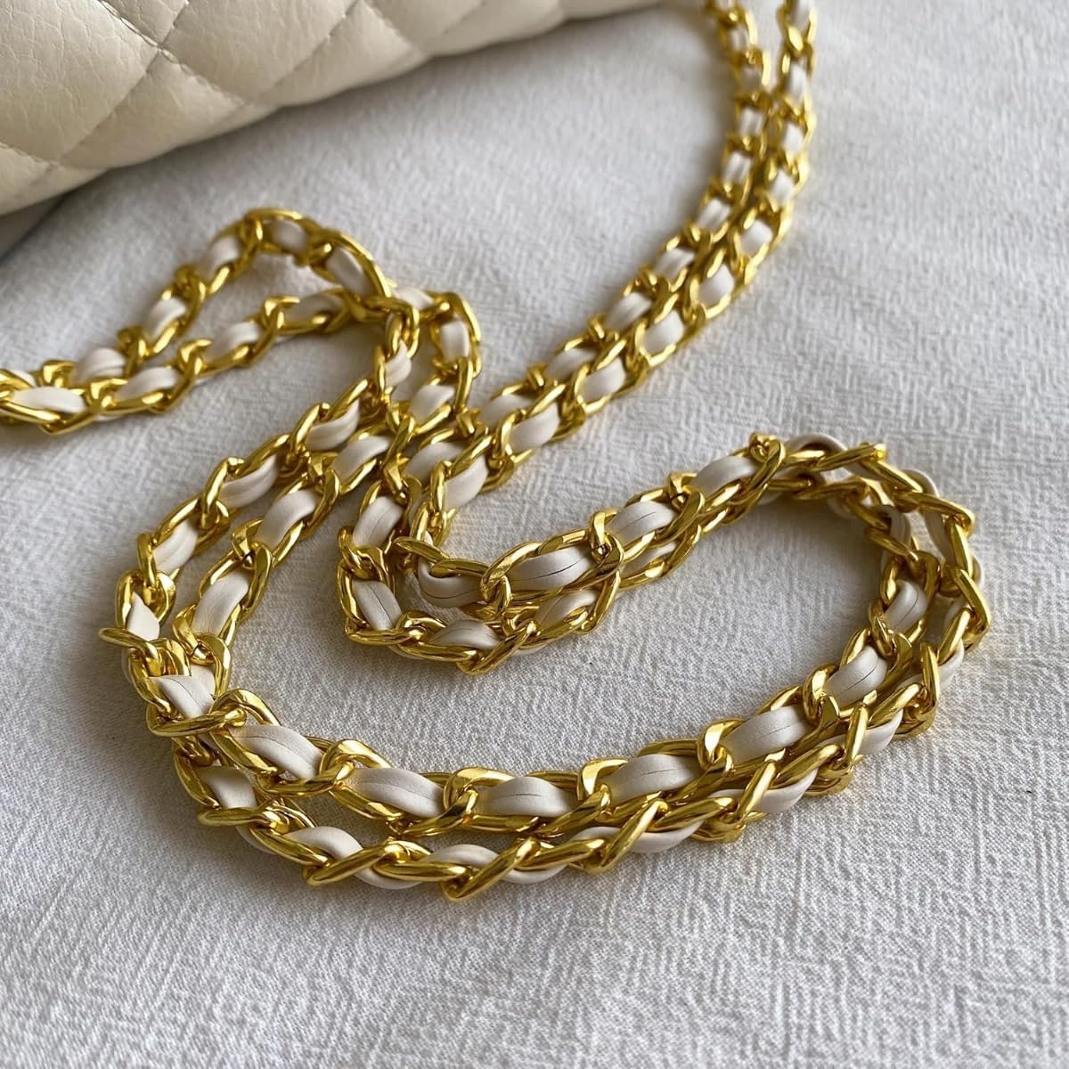 Quilted Travel Crossbody Bag, Genuine Leather Shoulder Handbag and Purse for Women - Image 5