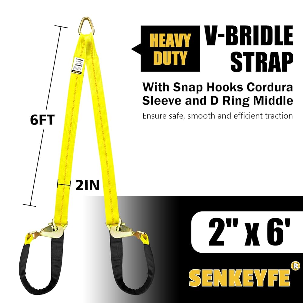 Amazon.com: SENKEYFE Axle V-Bridle Strap, 2
