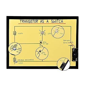 sameer science projects Transistor As A Switch Working Science Project