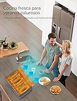 Vista 8 de Nuwave Bravo XL Pro - Horno tostador con freidora de aire, 100% de súper convección mejorada, resultados más rápidos y crujientes, 100 preajustes