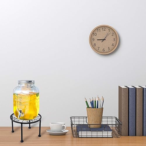 Miniatura 4 de Paquete de 1 soporte para plantas en maceta, soporte de hierro inoxidable negro para macetas perfecto para contenedor de jardín resistente,