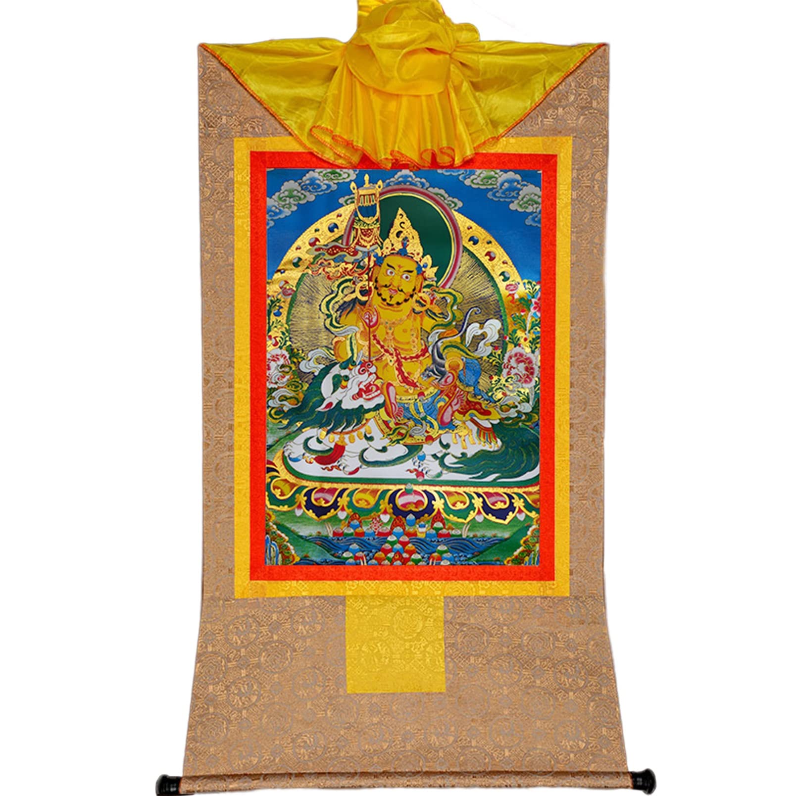 Amazon｜仏教の唐カードは錦を織り、唐カードは壁掛けし、 Kuberd  