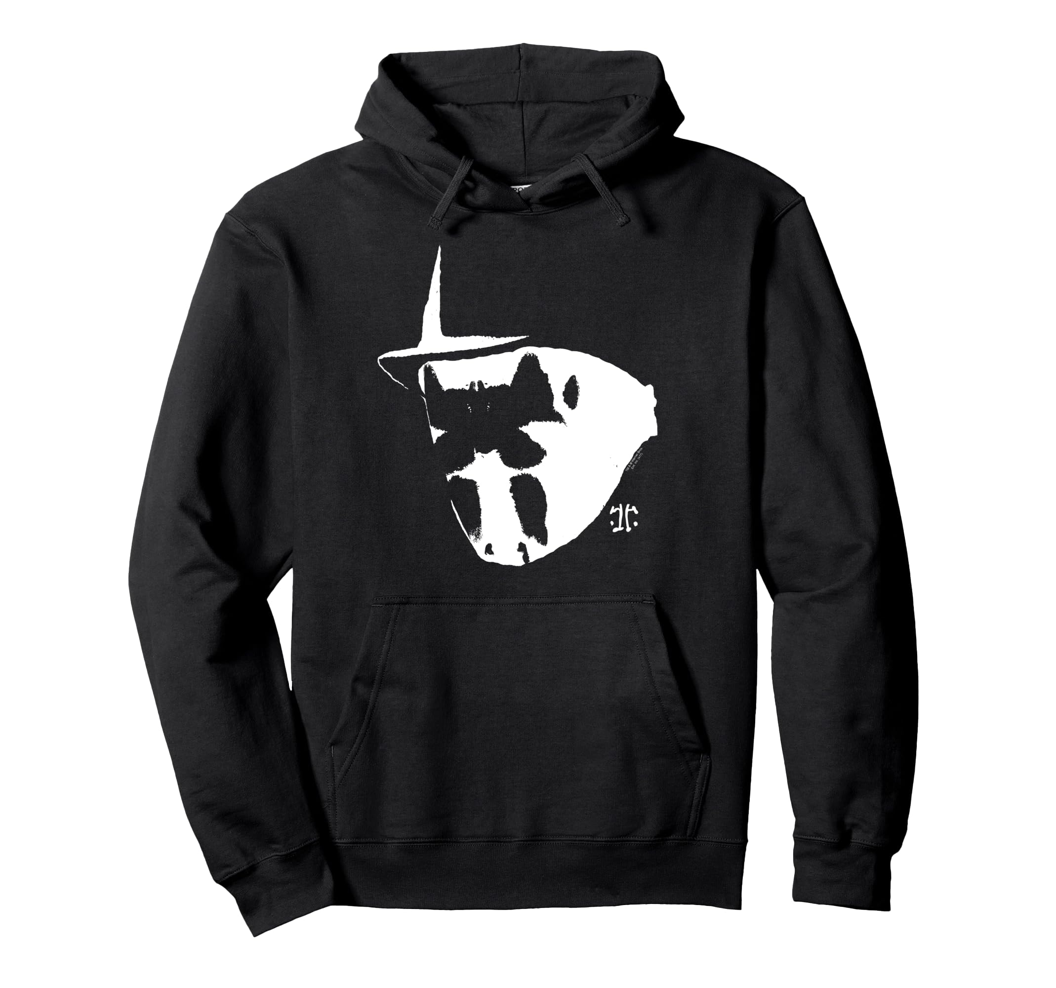 Watchmen Rorschach Mask and Symbol Pullover Hoodie