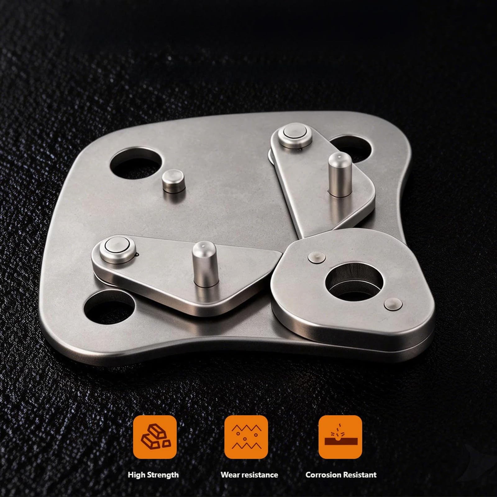 Conectores de cable pesados de acero inoxidable para GEH y accesorios de escalada para un rendimiento estable en terrenos sin óxido, conexión continua