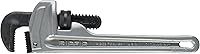 RIDGID 31090 10-Inch Aluminum Straight Pipe Wrench Model 810 - Lightweight Heavy-Duty Plumbing Tool