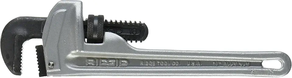 Ridgid 31090 10" Aluminum Straight Pipe Wrench - Model 810