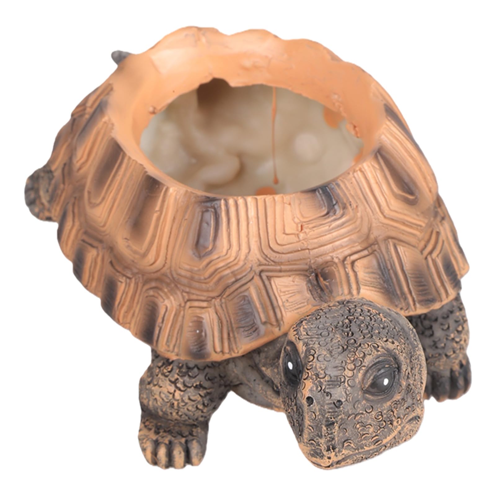 HZGFNBZ Unique Decorative Resin Turtles Planter Statue for Festives and Daily Home Decoration Antislip Bottom Sculpture Festives Garden Pots