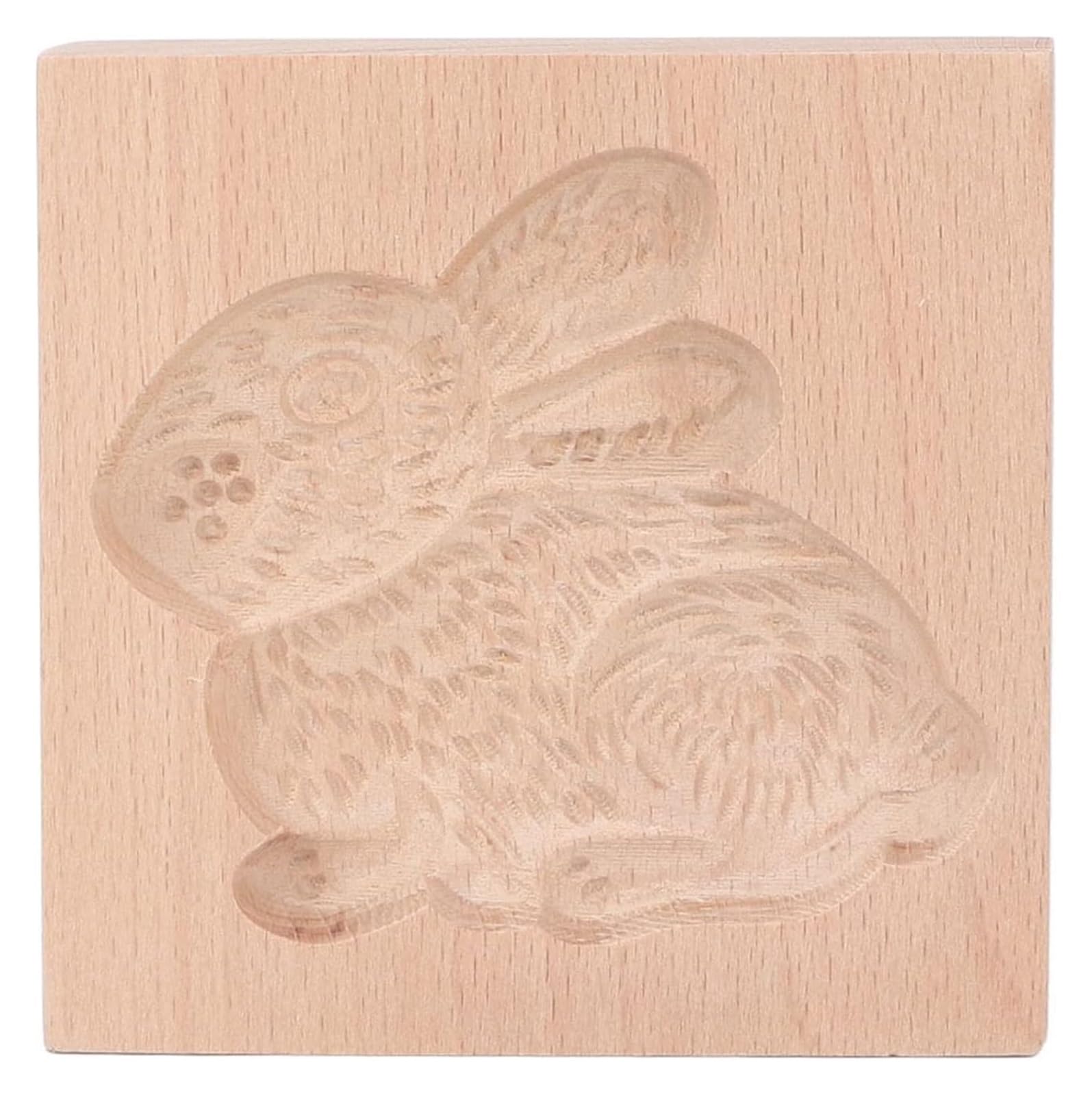 Keksausstecher, Keksformen aus Holz, Kekse, Kochzubehör, Keksform, Buchenholz, wiederverwendbar, waschbar, Kekspresse, Stempel for Backen in der Küche