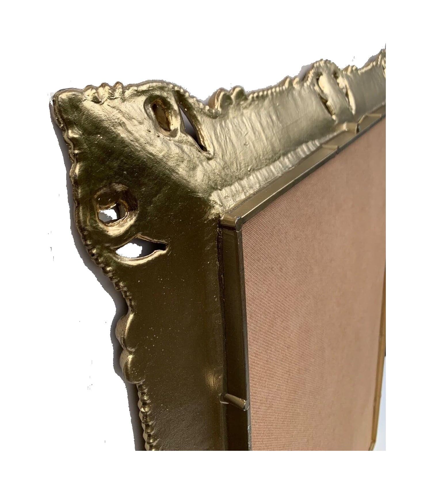 Generisch BILDERRAHMEN Barock 50x70 cm Prunk Rahmen Antik Fotorahmen 70x90 cm Gemälde Rahmen hochzeitsrahmen Werbetafel (Gold)