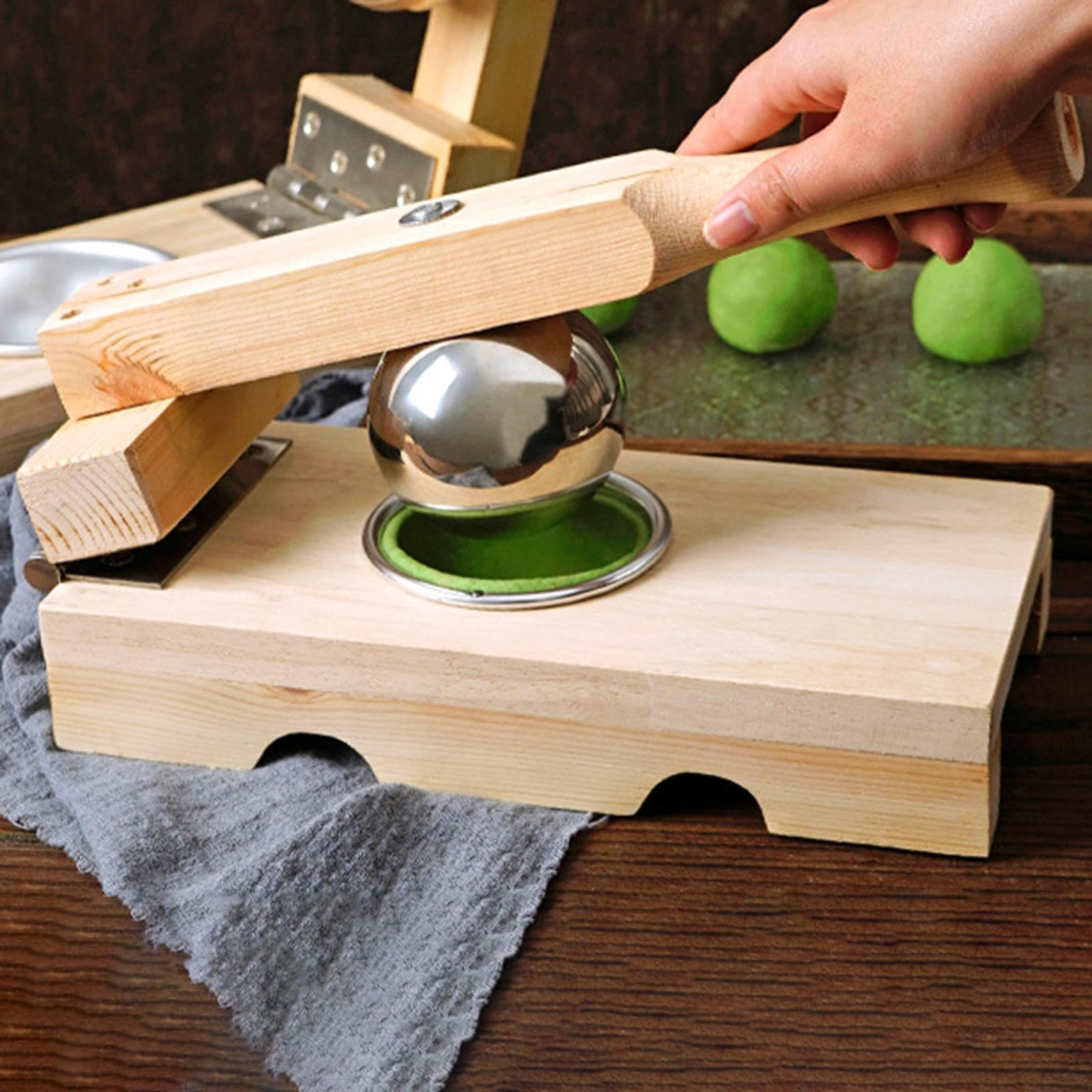 Teigtaschenformer, Teigpresse, Küchenzubehör, Teigtaschenpresse für Qingtuan