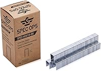 Vista 4 de Spec Ops Herramientas grapas resistentes, 1/2 pulgada, paquete de 5,000, 3% donado a veteranos