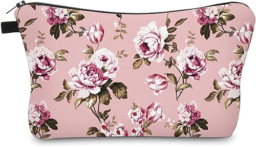 Vista 34 de Linda Bolsa de Maquillaje de Viaje Bolsa de Cosméticos Pequeña Bolsita de Regalo para Mujeres, Casual