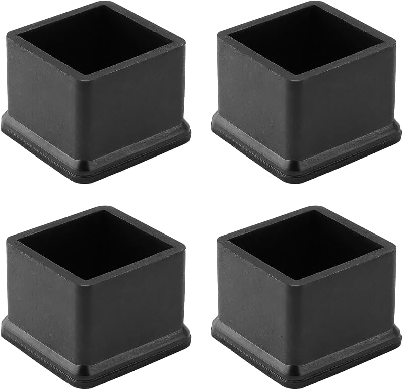 4 PCS Portable Pellet Grill Leg Caps, Pellet Grill Fixed Leg Cap Replacement Parts for Traeger Ranger Scout PTG Pellet Grills